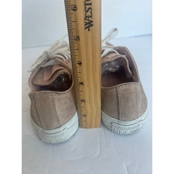 Converse Chuck Taylor All Star Ox Low Top Lace Up Dusk Pink/White Sneaker Shoe 7 - Picture 7 of 10